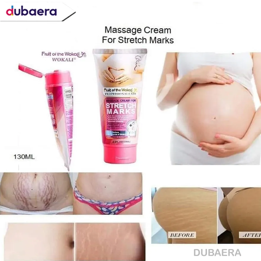Fruit of the wokali Professional care Massage cream for Stretch marks - Image 3